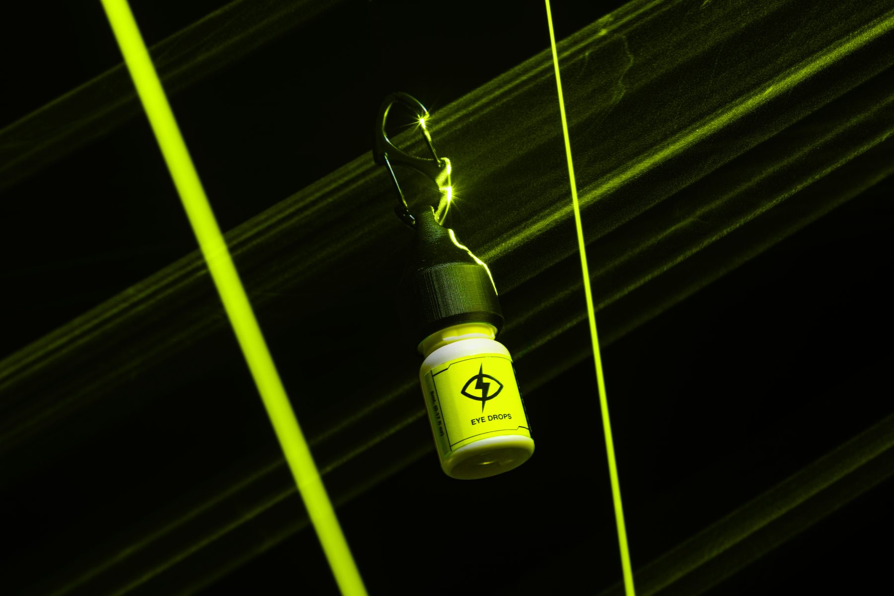 Droptics laser-lit product photography