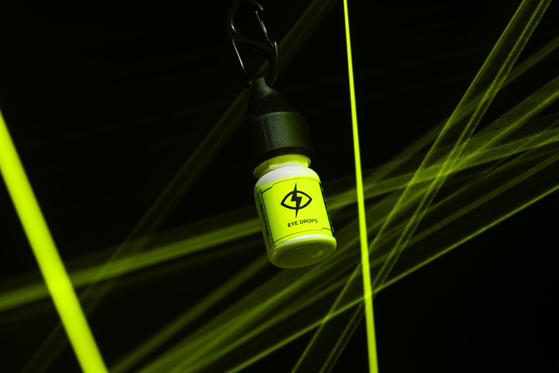 Droptics neon product still