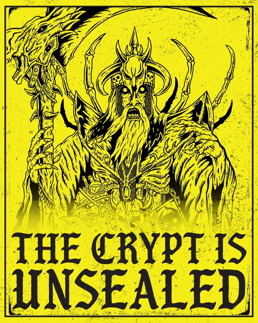 The Crypt Is Unsealed — Graveforge launch graphic