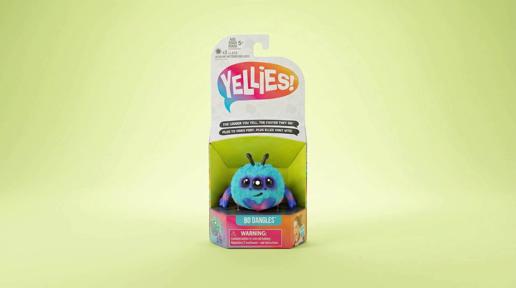Yellies packaging