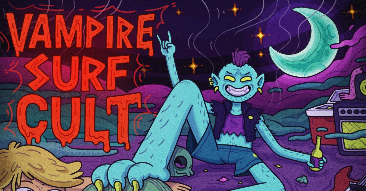 Vampire Surf Cult social key art