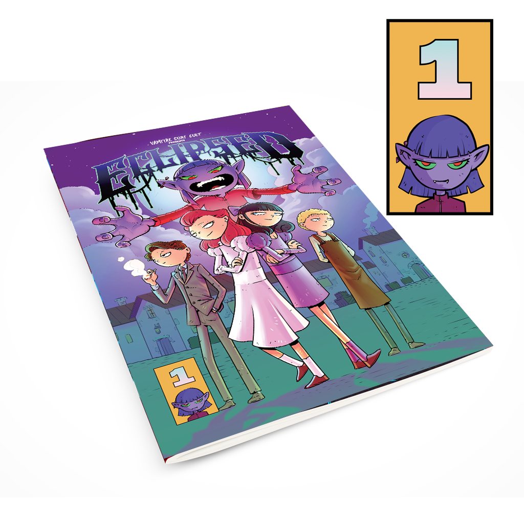 Eclipsed Issue #1 — 24-page comic from HEMOGLOBE Publishing